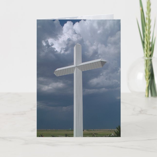 Cartão de Saudação Cruzada (Frente)