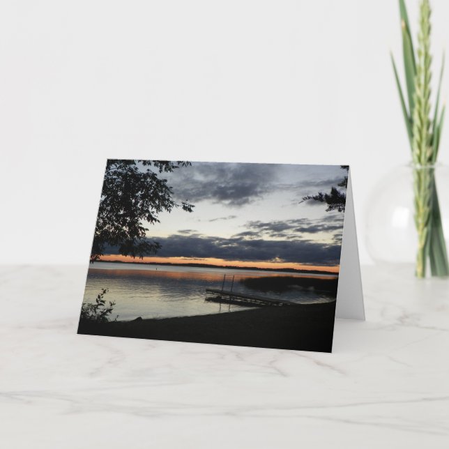 Cartão de Saudação ~ Curta a Tempestade (Frente)