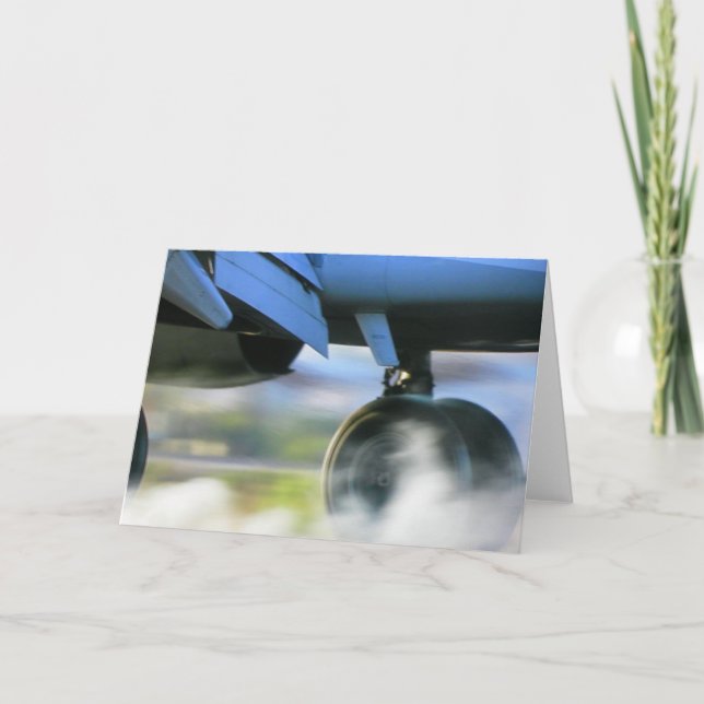 Cartão de Saudação da Força Aérea (Frente)