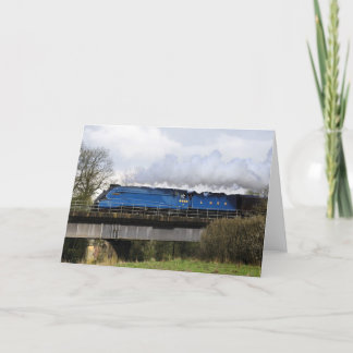 Cartão de Saudação da Locomotiva do Velho Comboio 