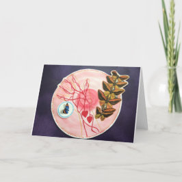 Cartão de saudação da Metamorfose da Borboleta