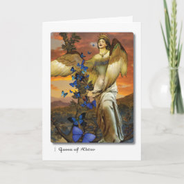 Cartão de Saudação da Rainha de Éter Tarot