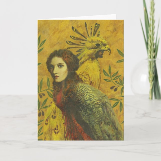 Cartão de saudação da Senhora Bird (Frente)