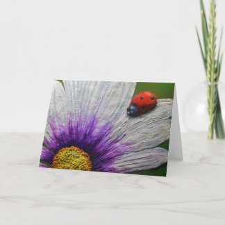 Cartão de Saudação da Senhora Sortuda pelo Artista