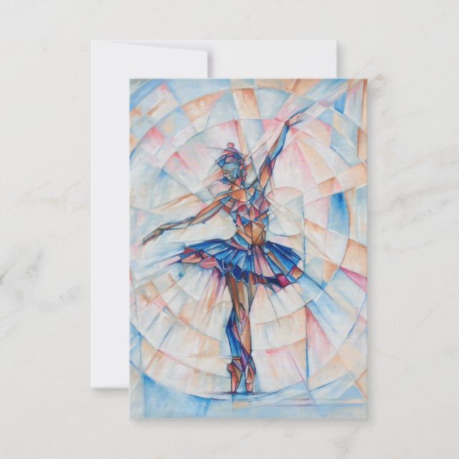 Cartão de Saudação Dainty (Frente)