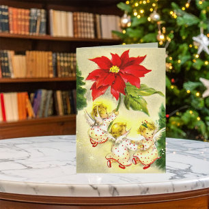 Cartão de Saudação Dançarino Anjos Bebês