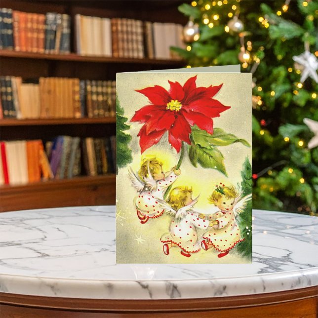 Cartão de Saudação Dançarino Anjos Bebês (Criador carregado)