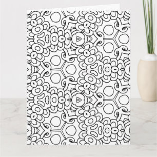 cartão de saudação das flores do mod me