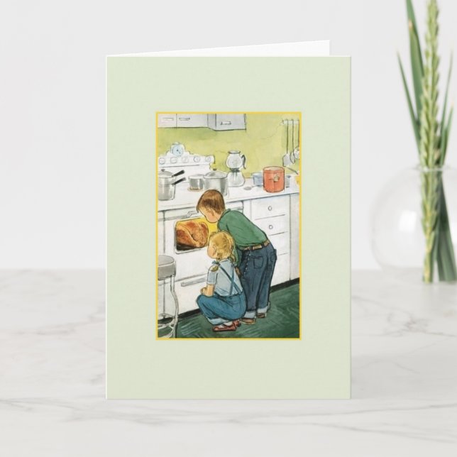 Cartão de Saudação de Ação de Graças (Frente)