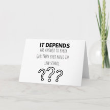 Cartão de saudação de advogado