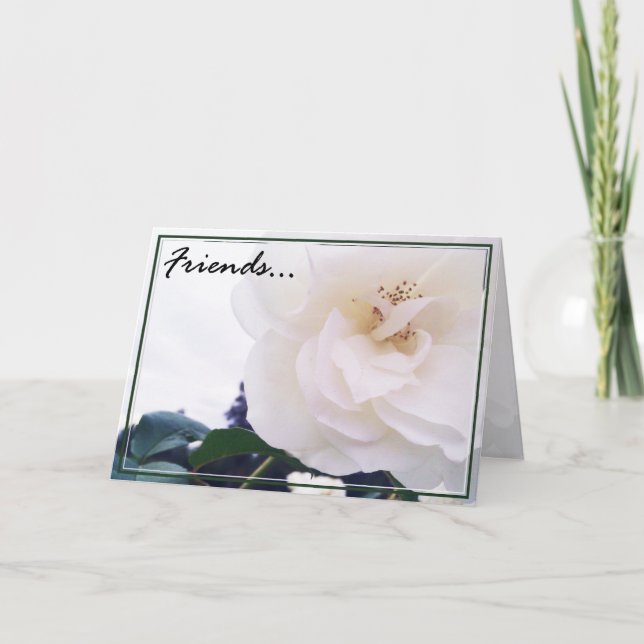 Cartão de Saudação de Amigos 2 (Frente)