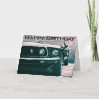 Cartão de saudação de aniversário