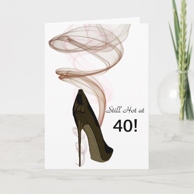 Cartão de saudação de aniversário divertido person (Frente)