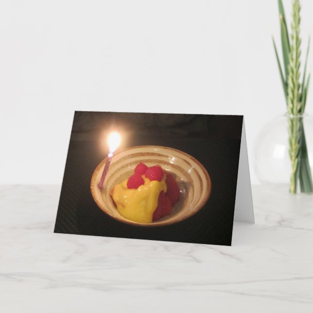 Cartão de Saudação de Aniversário Doce 2 (Frente)