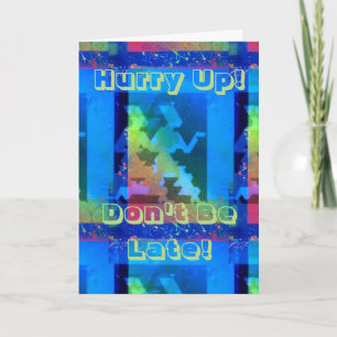 Cartão de Saudação de Aniversário dos Runners