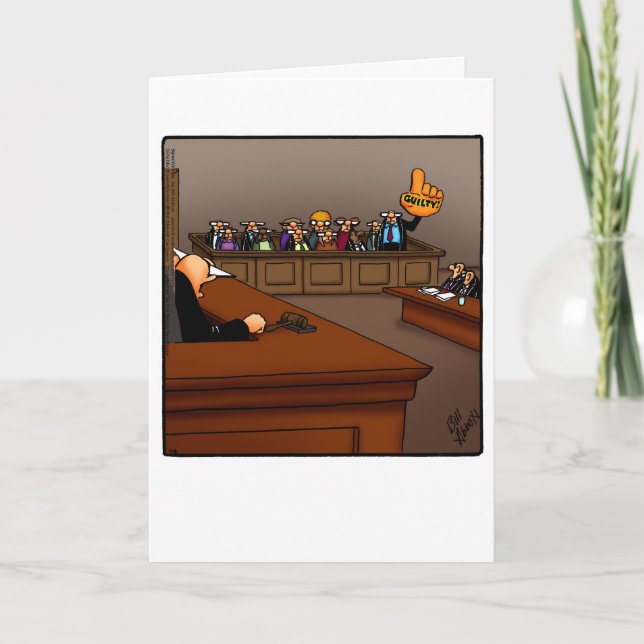 Cartão de Saudação de Aniversário Encantado "Espec (Frente)