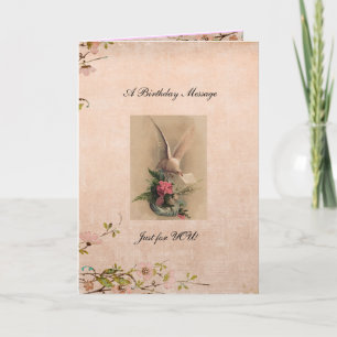 cartão de saudação de aniversário...inspiracional