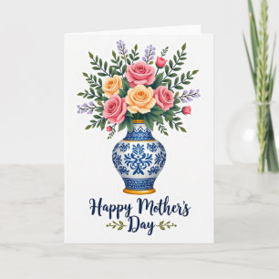 Cartão de Saudação de Arranjo Floral
