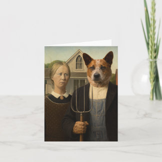 Cartão de Saudação de Arte Indie
