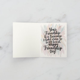 Cartão de Saudação de Arte Manuscrito