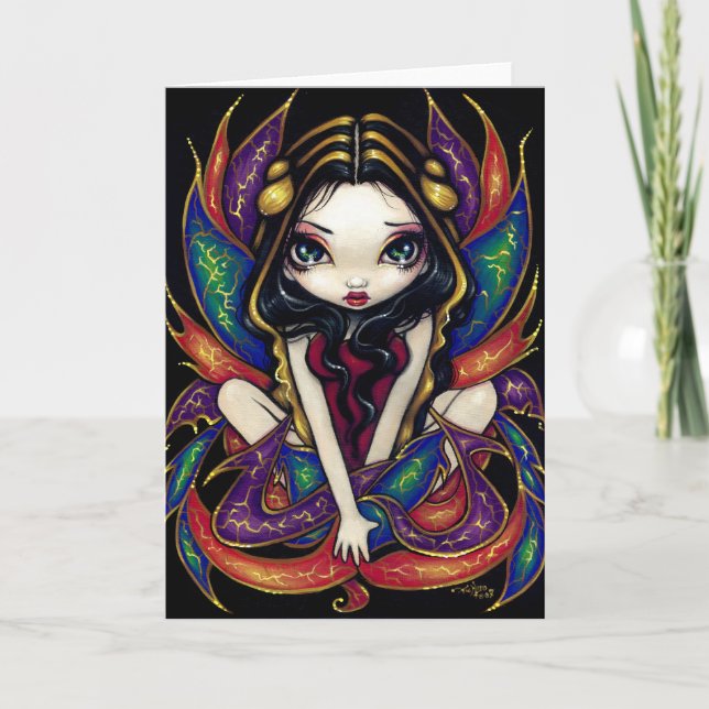 Cartão de Saudação de "Asas Magníficas" (Frente)