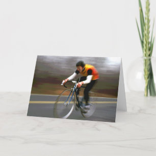 Cartão de saudação de bicicleta nº 2