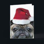 Cartão de saudação de cachorro de Natal<br><div class="desc">Cartão de saudação de cachorro de Natal</div>