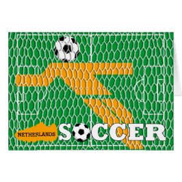 Cartão de Saudação de Calçados de Campo de Futebol