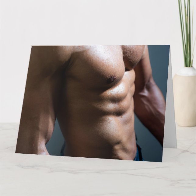 Cartão De Saudação De Cara Quente De Perfeição Pec (Frente)
