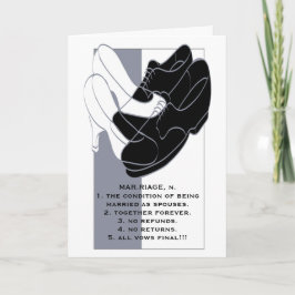 Cartão de Saudação de Casamento