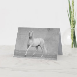 Cartão de Saudação de Cavalo - Clássico Estalão Es