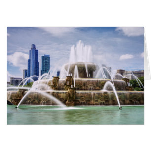 Cartão de Saudação de Chicago Buckingham