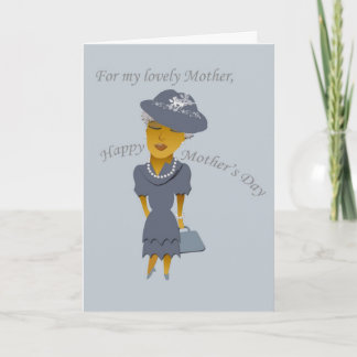Cartão de saudação de dia de as mães