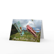 Cartão de saudação de dia de os namorados