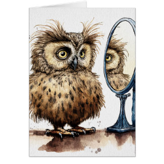 Cartão de Saudação de Dia do Cabelo Mau