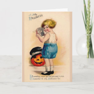 Cartão de Saudação de Diversão de Halloween Vi