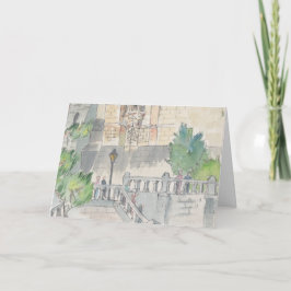 Cartão de Saudação de Esquema "França"