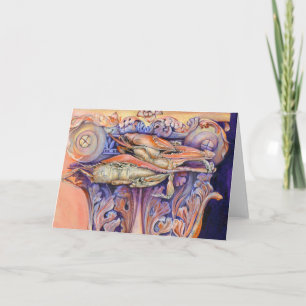 Cartão De Saudação De Etiqueta De Reprodução De Sp