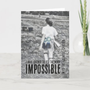 Cartão de Saudação de ÊXITO RIBBON