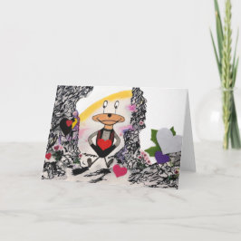 Cartão de saudação de Fazenda cardíaca