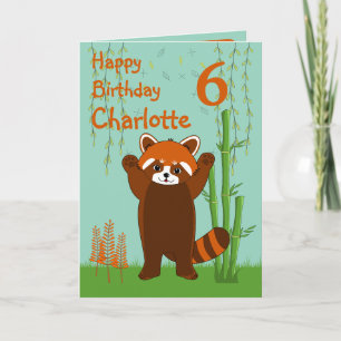 Cartão de Saudação de Feliz Aniversário de Panda V