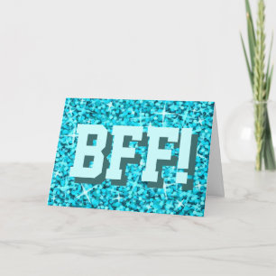 Cartão de saudação de Feliz Aniversário do Glitz A