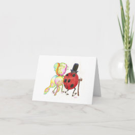 Cartão de Saudação de Feliz Aniversário Dobrado
