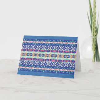 Cartão de Saudação de Feriado