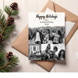 Cartão de Saudação de Feriados Felizes