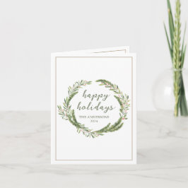 Cartão de saudação de festas de Natal