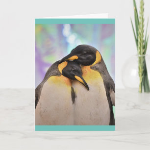 Cartão de Saudação de Fotografia PENGUIN