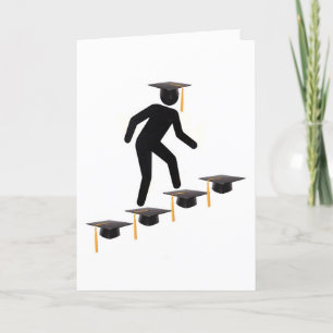 Cartão de saudação de graduação