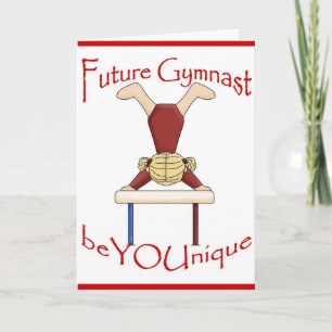 Cartão de Saudação de Gymnast Futuro por SejaVOCÊe