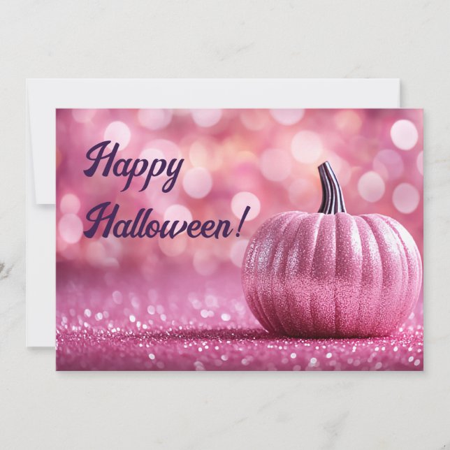 Cartão de Saudação de Halloween para Bompkins (Frente)